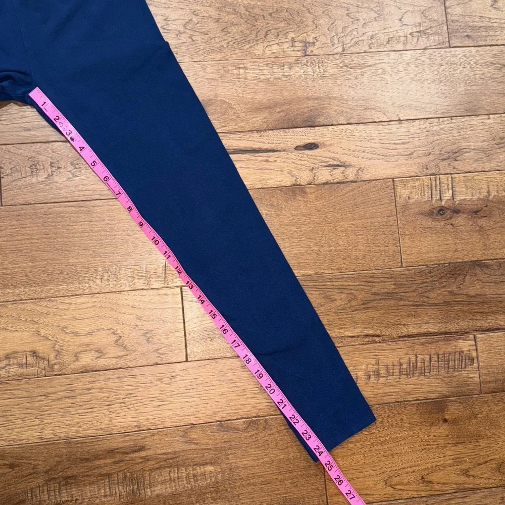 Hanna Andersson Girls Leggings - Size US 10 | 140 cm - Navy Blue